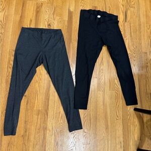 Women’s Black and Gray Leggings